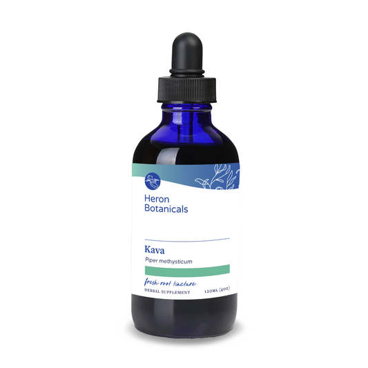 Piper methysticum (kava) fresh root tincture