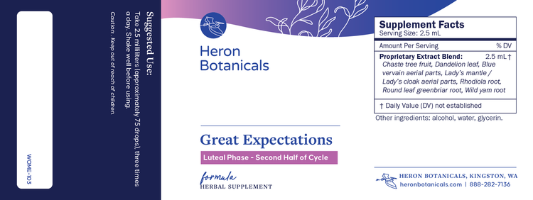 Great Expectations (Luteal) - Fertility Support*