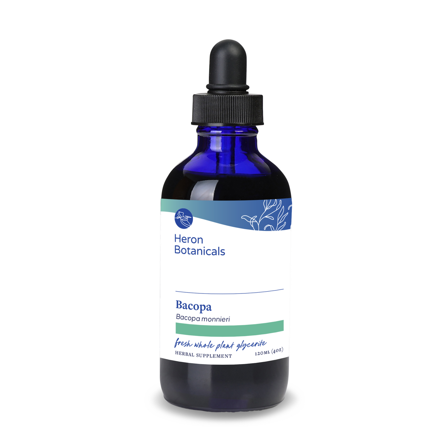 Bacopa glycerite - Bacopa monnieri fresh whole plant glycerite
